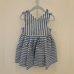 NWT Jacadi blue white sailor dress 3